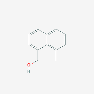 molecular formula C12H12O B173849 (8-Methylnaphthalen-1-yl)methanol CAS No. 10336-29-5