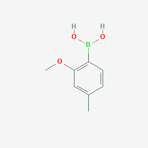 molecular formula C8H11BO3 B173870 (2-Methoxy-4-methylphenyl)boronic acid CAS No. 198211-79-9