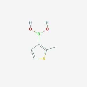 molecular formula C5H7BO2S B173879 (2-Methylthiophen-3-yl)boronic acid CAS No. 177735-10-3