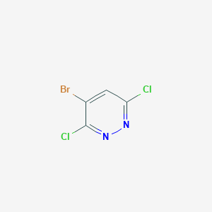 molecular formula C4HBrCl2N2 B173887 4-Bromo-3,6-dichloropyridazine CAS No. 10344-42-0
