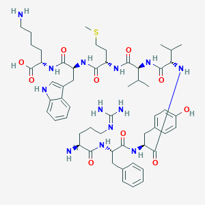 molecular formula C56H81N13O10S B173906 Thrombospondin-1 (1016-1023) (human, bovine, mouse) 