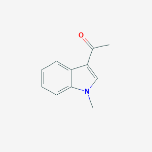 molecular formula C11H11NO B173923 1-(1-甲基-1H-吲哚-3-基)乙酮 CAS No. 19012-02-3