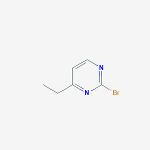molecular formula C6H7BrN2 B173924 2-Bromo-4-ethylpyrimidine CAS No. 195708-66-8