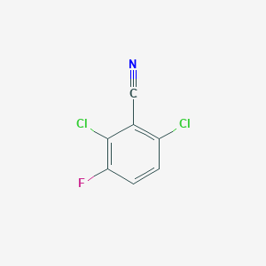 molecular formula C7H2Cl2FN B173952 2,6-Dichloro-3-fluorobenzonitrile CAS No. 136514-16-4