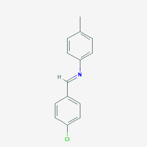 B173956 N-(4-Chlorobenzylidene)-p-toluidine CAS No. 15485-32-2