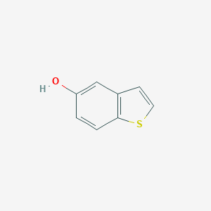 molecular formula C8H6OS B173960 Benzo[b]thiophen-5-ol CAS No. 19301-35-0