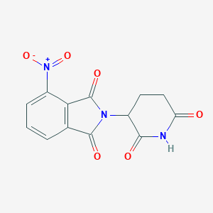 molecular formula C13H9N3O6 B173961 4-Nitrothalidomide CAS No. 19171-18-7