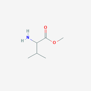 molecular formula C6H13NO2 B173980 Methyl 2-amino-3-methylbutanoate CAS No. 18869-42-6