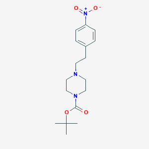 Tert-butyl 4-[2-(4-nitrophenyl)ethyl]piperazine-1-carboxylate