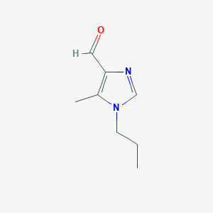 1H-Imidazole-4-carboxaldehyde, 5-methyl-1-propyl-(9CI)