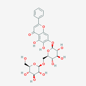 molecular formula C27H30O15 B173997 Oroxin B CAS No. 114482-86-9