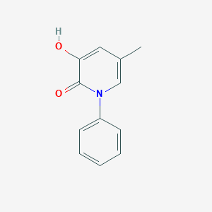 molecular formula C12H11NO2 B017401 3-Hydroxy-5-methyl-N-phenyl-2-1H-pyridone CAS No. 887406-53-3