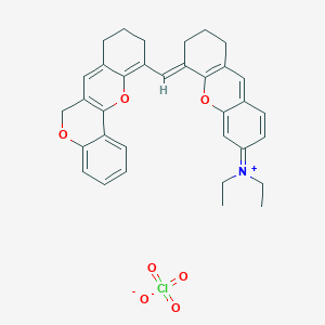molecular formula C34H34ClNO7 B174012 Fluorescent NIR 885 CAS No. 177194-56-8