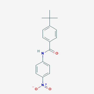 molecular formula C17H18N2O3 B174019 4-tert-butyl-N-(4-nitrophenyl)benzamide CAS No. 129488-50-2