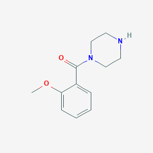 molecular formula C12H16N2O2 B174028 1-(2-甲氧基苯甲酰)哌嗪 CAS No. 100939-88-6