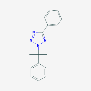 molecular formula C16H16N4 B174033 5-Phenyl-2-(2-phenylpropan-2-yl)-2H-tetrazole CAS No. 165670-57-5