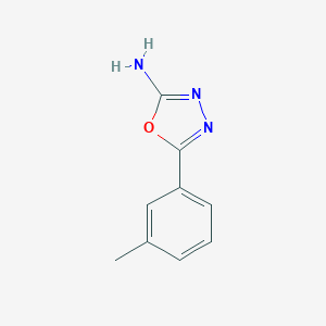 5-(3-Methylphenyl)-1,3,4-oxadiazol-2-amine