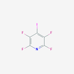 molecular formula C5F4IN B174047 2,3,5,6-Tetrafluoro-4-iodopyridine CAS No. 16297-19-1