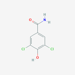 molecular formula C7H5Cl2NO2 B174058 3,5-Dichloro-4-hydroxybenzamide CAS No. 3337-60-8