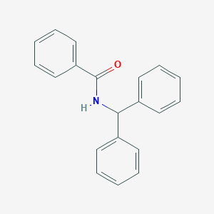 molecular formula C20H17NO B174078 N-二苯甲酰基苯甲酰胺 CAS No. 1485-72-9