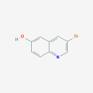molecular formula C9H6BrNO B174115 3-溴喹啉-6-醇 CAS No. 13669-57-3