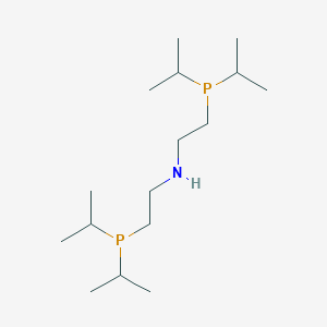 molecular formula C16H37NP2 B174116 Bis[(2-di-i-propylphosphino]ethyl)amine CAS No. 131890-26-1