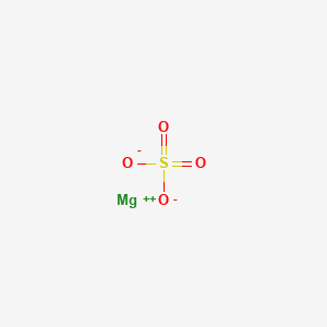 molecular formula MgSO4<br>MgO4S B174119 Magnesium sulfate CAS No. 139939-75-6