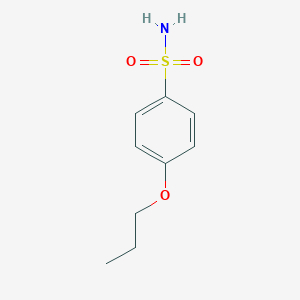 molecular formula C9H13NO3S B174123 4-Propoxybenzenesulfonamide CAS No. 1135-01-9