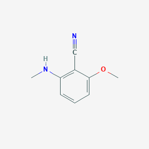 2-Methoxy-6-(methylamino)benzonitrile