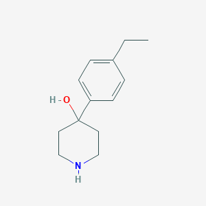4-(4-Ethyl-phenyl)-piperidin-4-OL