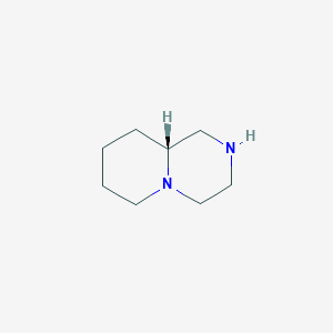 molecular formula C8H16N2 B174135 (R)-Octahydro-1H-pyrido[1,2-a]pyrazine CAS No. 179605-64-2