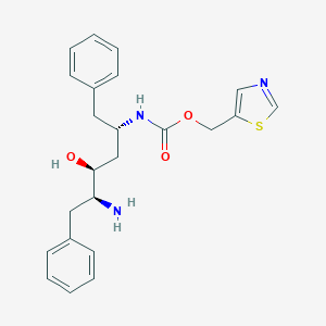 (2S,3S,5S)-2-amino-5-(N-((5-thiazolyl)methoxycarbonyl) amino)-1,6-diphenyl-3-hydroxyhexane