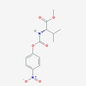Methyl N-[(4-nitrophenoxy)carbonyl]-L-valinate