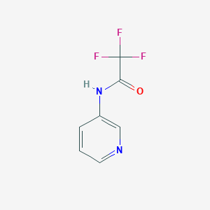 molecular formula C7H5F3N2O B174196 2,2,2-trifluoro-N-(pyridin-3-yl)acetamide CAS No. 14815-19-1