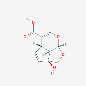 molecular formula C11H12O5 B174205 Garjasmin CAS No. 144868-43-9