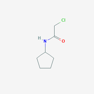 molecular formula C7H12ClNO B174213 2-chloro-N-cyclopentylacetamide CAS No. 125674-23-9