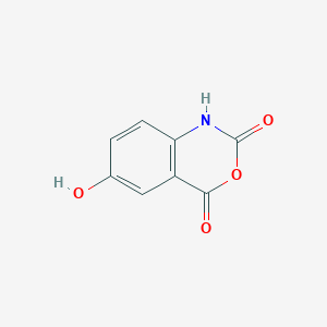 molecular formula C8H5NO4 B174216 5-Hydroxy isatoic anhydride CAS No. 195986-91-5