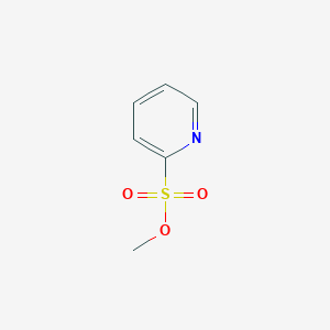 molecular formula C6H7NO3S B174233 2-Pyridinesulfonic acid methyl ester CAS No. 111480-82-1
