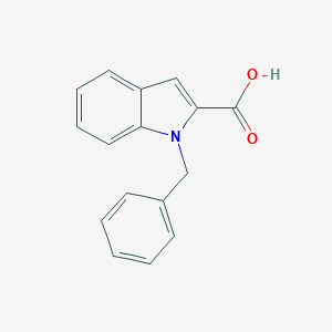 molecular formula C16H13NO2 B174267 1-benzyl-1H-indole-2-carboxylic acid CAS No. 17017-71-9