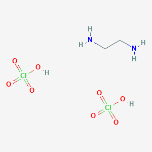 Ethane-1,2-diamine; bis(perchloric acid)