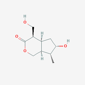 molecular formula C10H16O4 B174282 Alyxialactone CAS No. 132237-63-9