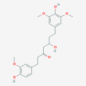 5-Hydroxy-7-(4-hydroxy-3,5-dimethoxyphenyl)-1-(4-hydroxy-3-methoxyphenyl)heptan-3-one