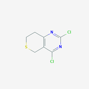 2,4-Dichloro-7,8-dihydro-5H-thiopyrano[4,3-d]pyrimidine