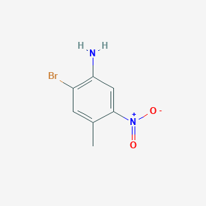 molecular formula C7H7BrN2O2 B174315 2-Bromo-4-methyl-5-nitroaniline CAS No. 102169-99-3