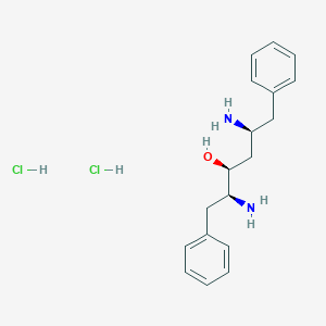 2S,3S,5S-2,5-Diamino-3-hydroxy-1,6-diphenylhexane, Dihydrochloride
