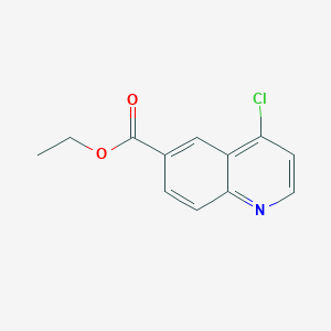 molecular formula C12H10ClNO2 B174321 Ethyl 4-chloroquinoline-6-carboxylate CAS No. 148018-34-2