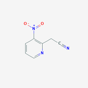 2-(3-Nitropyridin-2-yl)acetonitrile