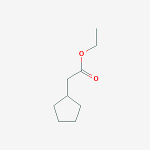 molecular formula C9H16O2 B174410 Ethyl 2-cyclopentylacetate CAS No. 18322-54-8