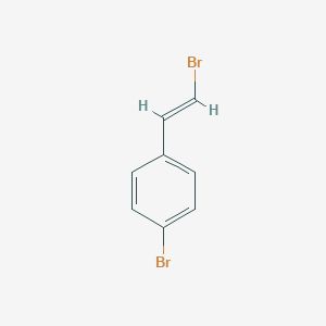 molecular formula C8H6Br2 B017443 (E)-1-溴-4-(2-溴乙烯基)苯 CAS No. 778641-02-4