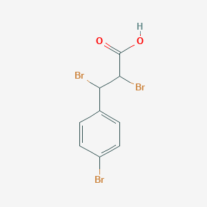 2,3-Dibromo-2-(4-bromophenyl)propionic acid